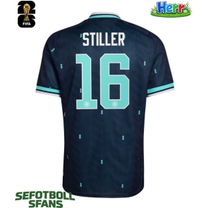 Tyskland Angelo Stiller #16 Bortatröja VM 2026 Kortärmad